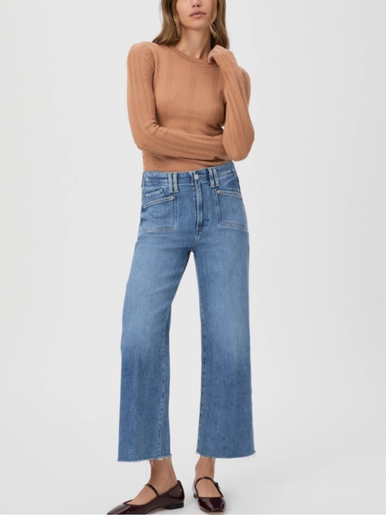 PAIGE Denim - PAIGE Anessa wide leg jeans